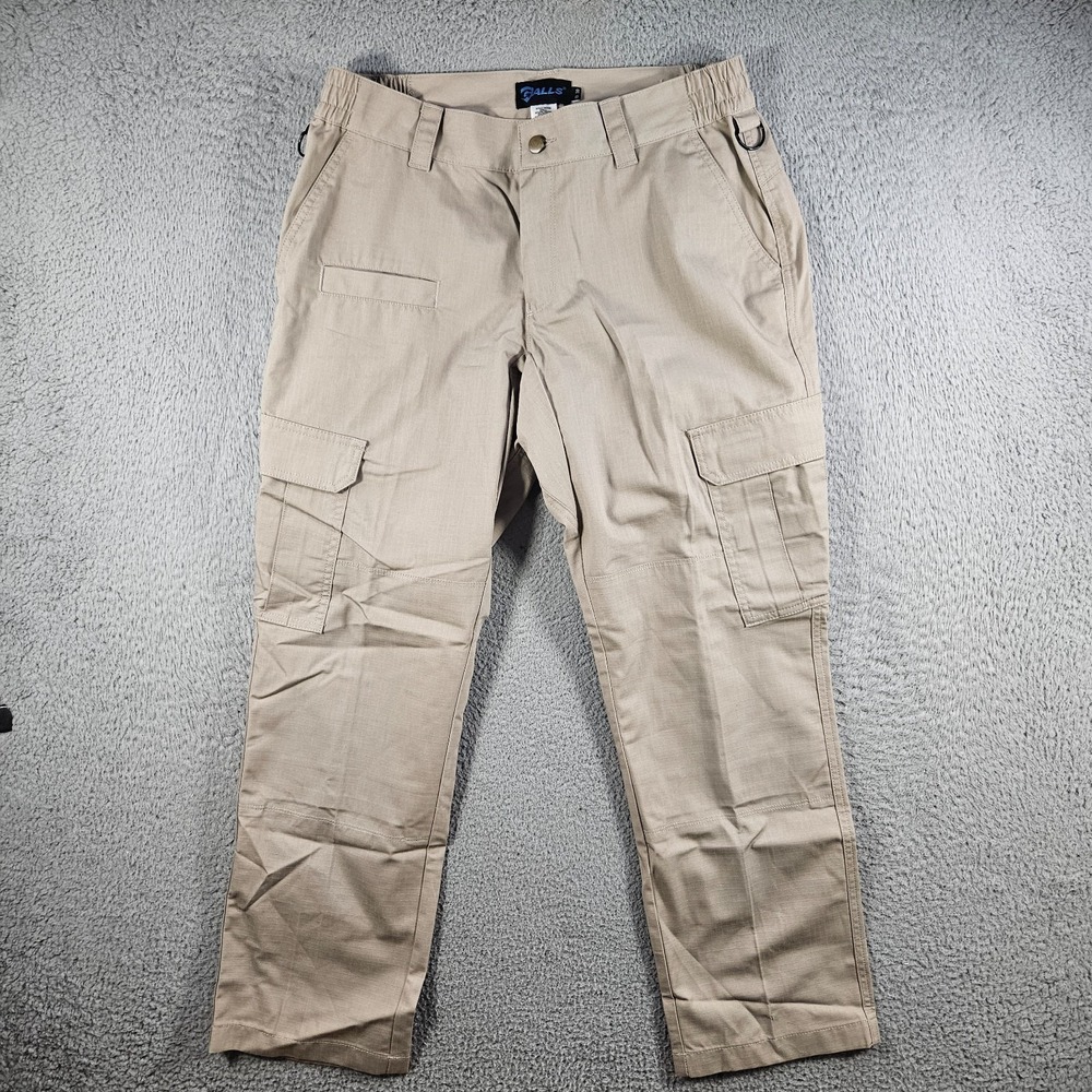 NEW GALLS Tac Force Tactical Pants Women Khaki Size‎ 10 Inseam 30 NWOT